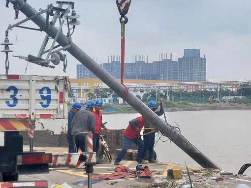 國網河南電力迎難而上晝夜奮戰全力開展搶修恢復供電工作