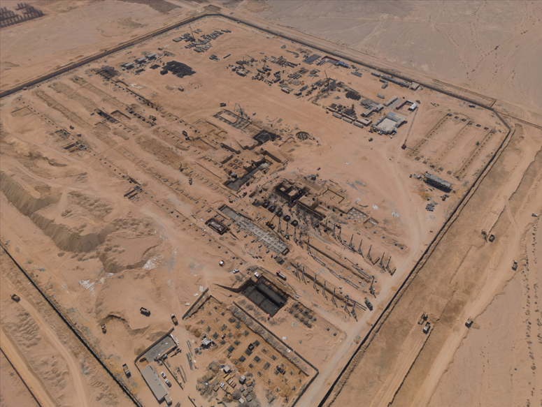 2024年8月20日，新興際華集團在埃及的年產25萬噸鑄管項目建設基地。.png