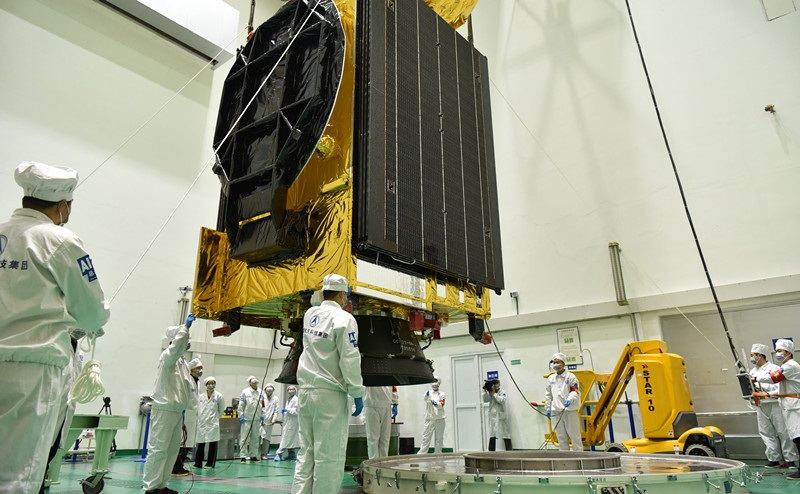 圖為中星6C衛星。